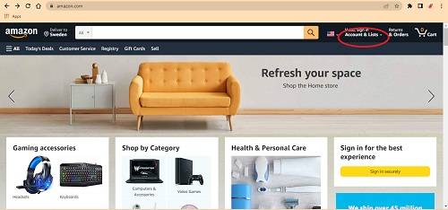 سایت آمازون Amazon.com